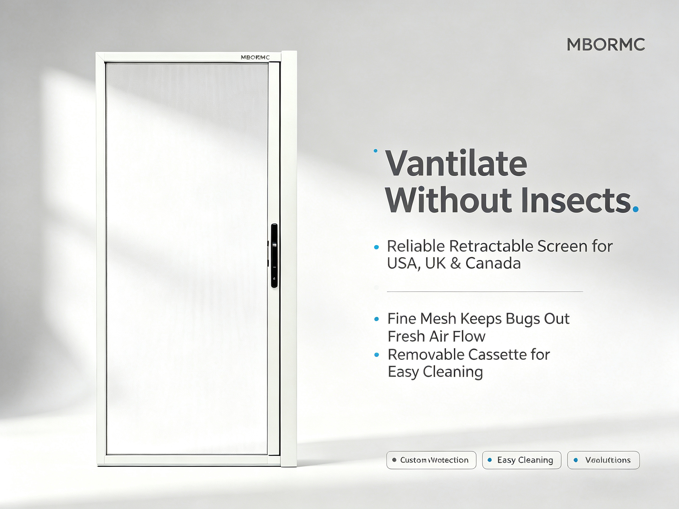 MBORMC pet-proof folding door